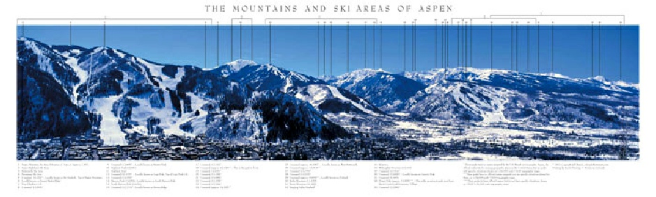 The Mountains and Ski Areas of Aspen